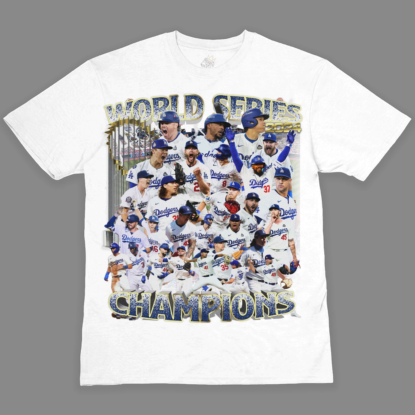 Dodgers World Series Champs Cotton Tee