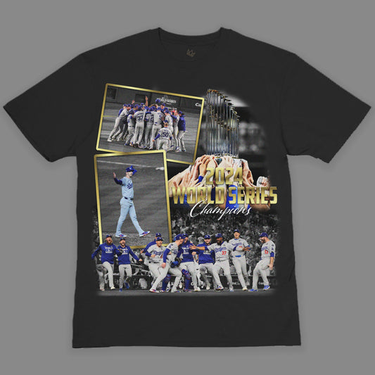 Dodgers World Series Champs Cotton Tee