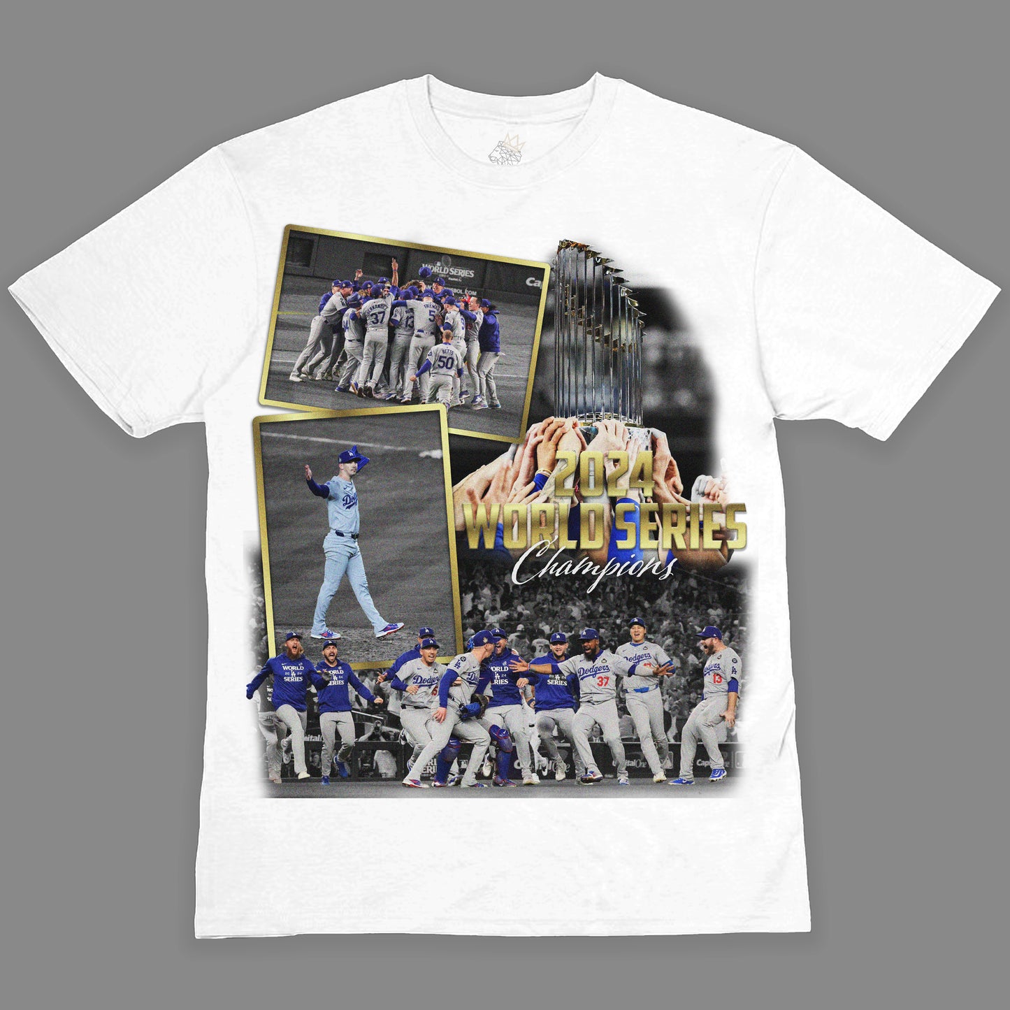 Dodgers World Series Champs Cotton Tee